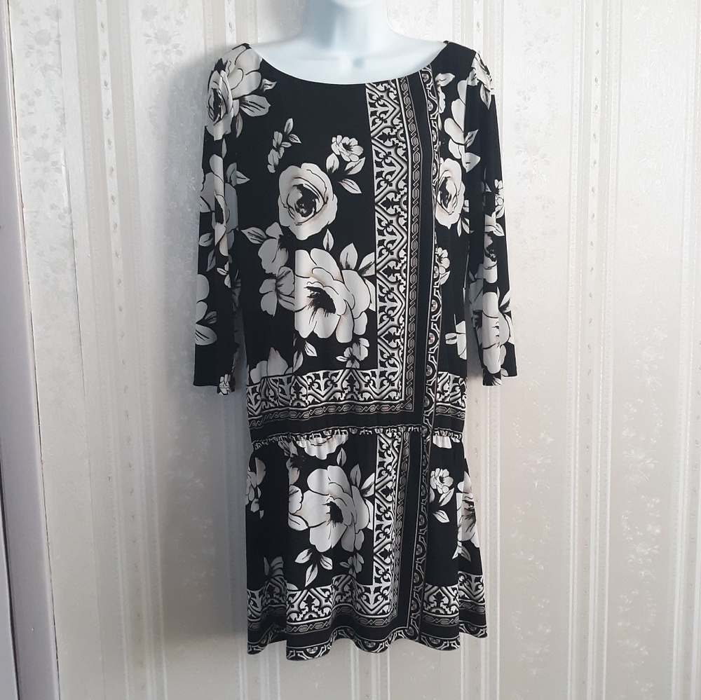WHBM Drop Waist mini dress Size Large